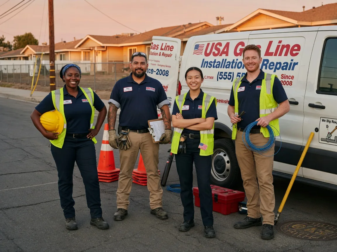 Gas Line Installation company in Covington, VA